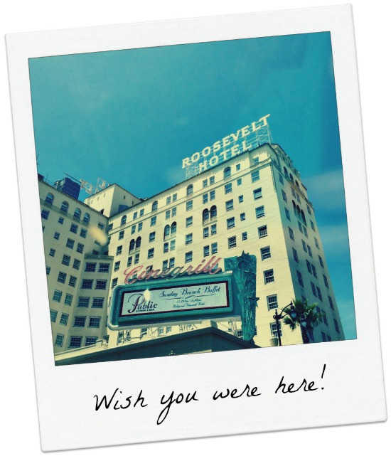 roosevelt hotel wish you were here