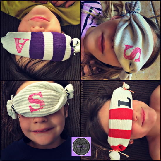 DIY Savasana Eye Masks RockStar Yogis