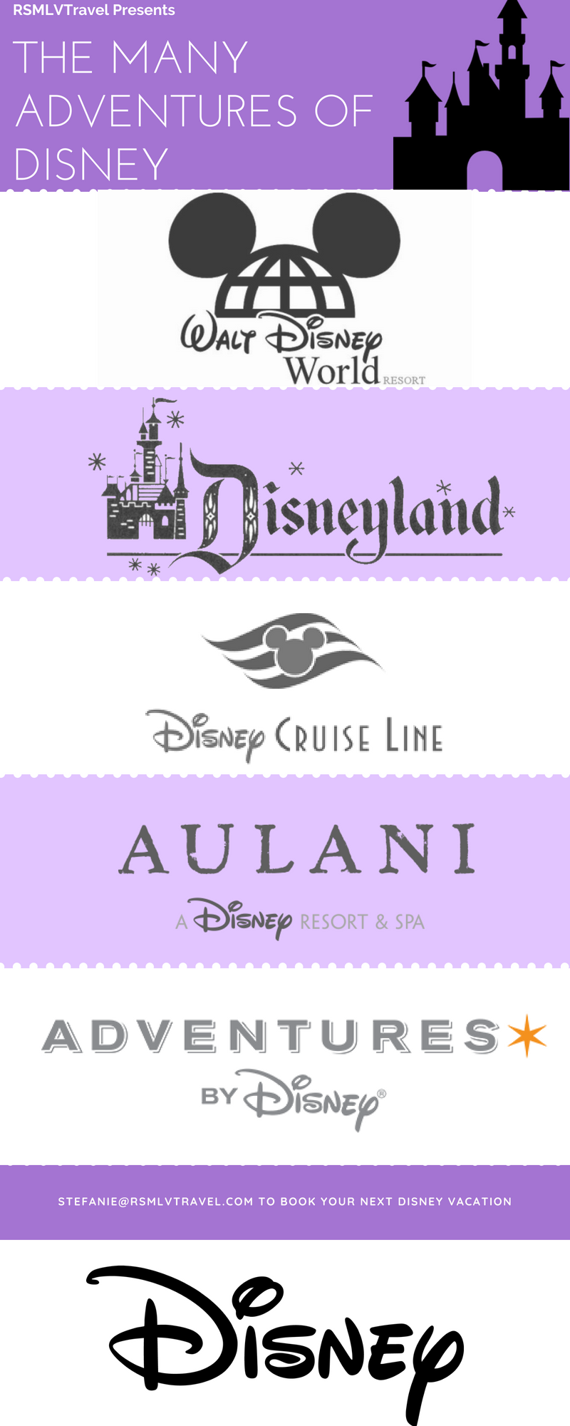 Disney Resorts Theme Parks Cruises Aulani and Adventures by Disney