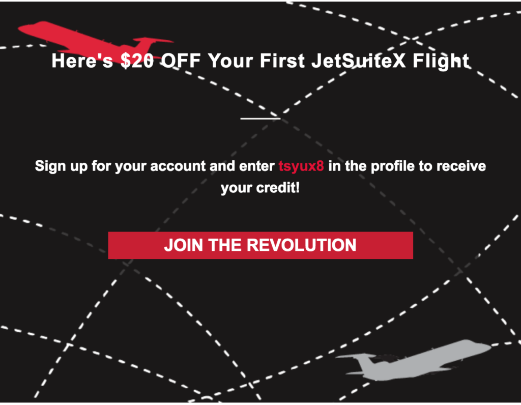 JetSuite Referral Link Stefanie Van Aken